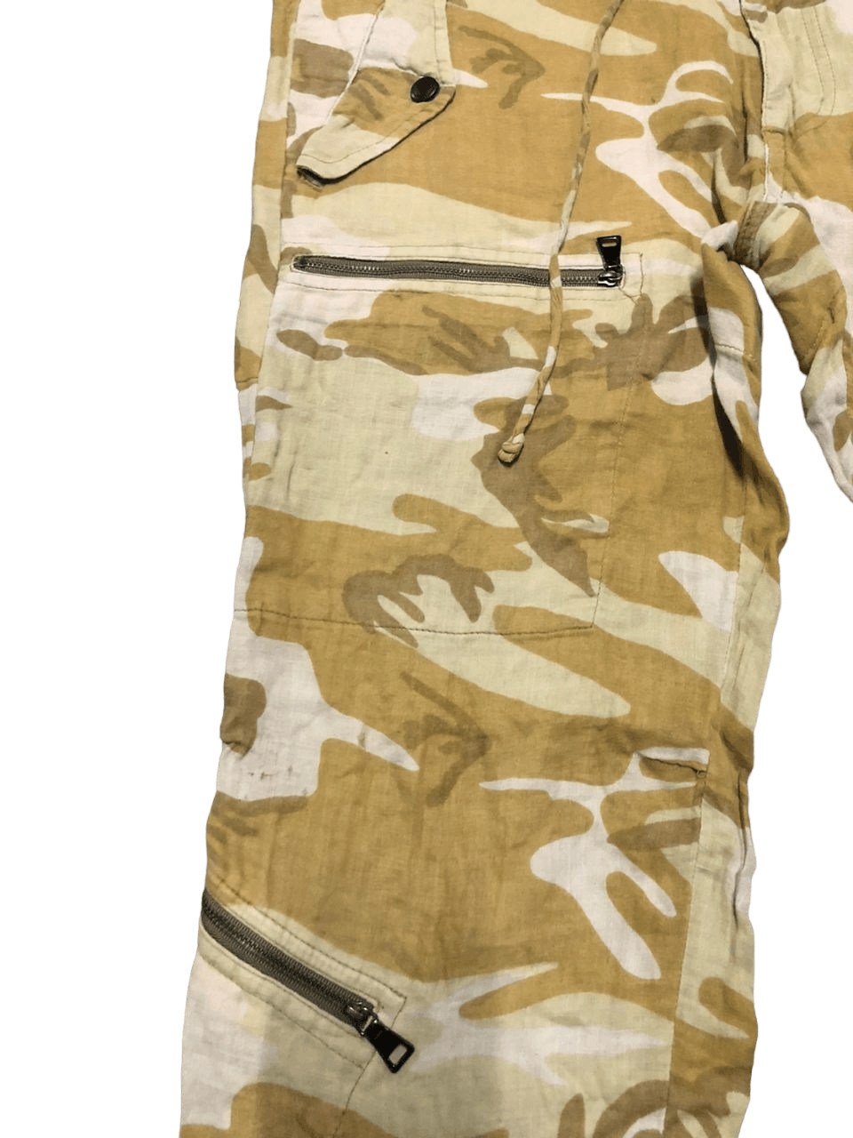 Beams Plus 🇯🇵Beams Yellow Camouflage Bondage Multipocket Cargo Pants Size US 37 - 5 Thumbnail