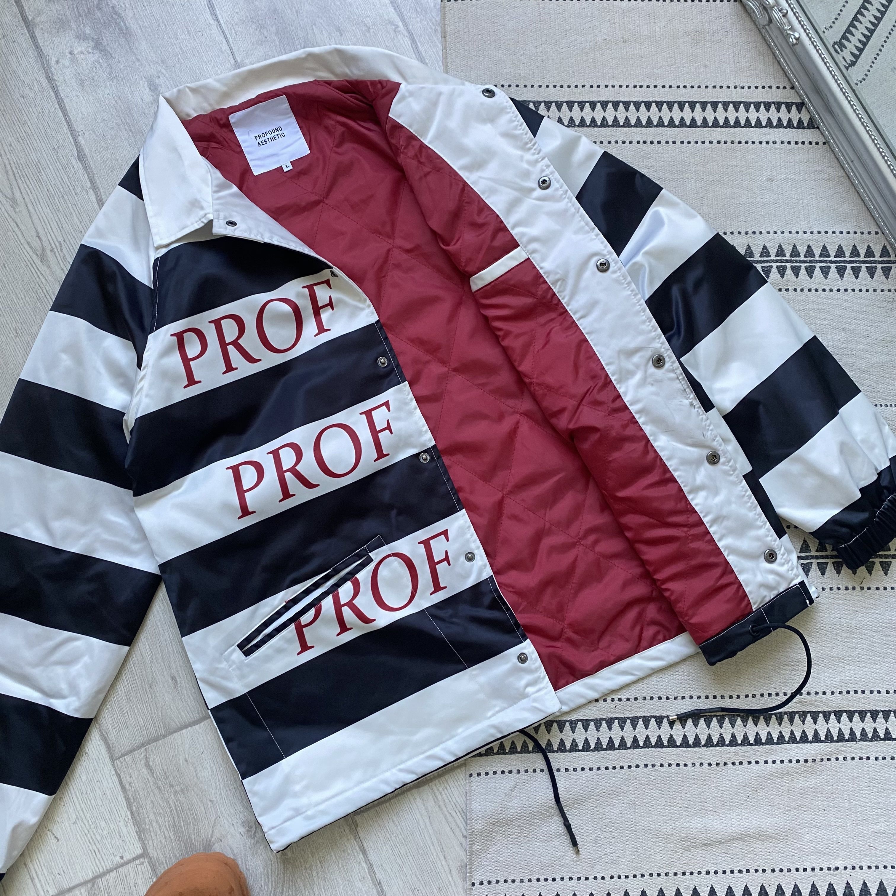 Profound Aesthetic Profound Aesthetic jacket Coach stripped Size US L / EU 52-54 / 3 - 8 Thumbnail