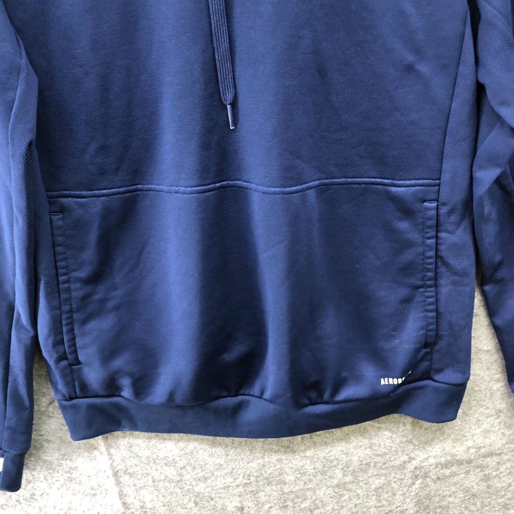 Adidas Adidas Active Hoodie Womens M Aeroready Blue Pullover Sweatshirt Size M / US 6-8 / IT 42-44 - 4 Thumbnail