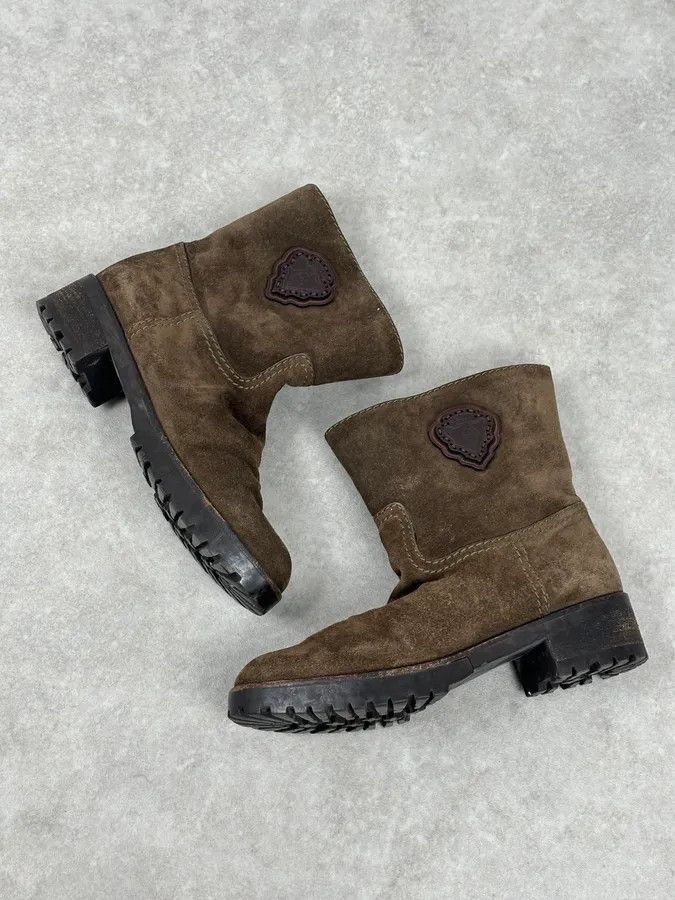 Gucci AW2008 Gucci Brown Suede Ankle Boots by Frida Giannini Size US 9.5 / IT 39.5 - 2 Thumbnail
