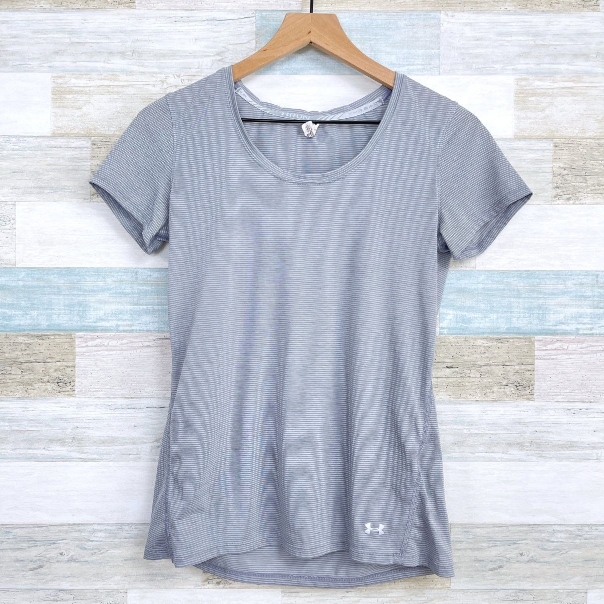 Under Armour Under Armour Streaker Short Sleeve Shirt Gray Womens Small Size S / US 4 / IT 40 - 1 Thumbnail