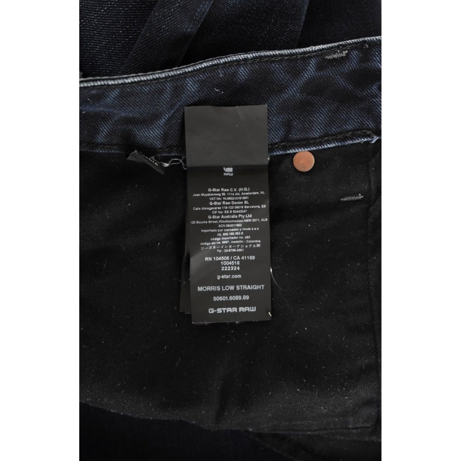G-Star G-STAR Morris Low Straight Jeans Men's Denim W29 L30 Size US 29 - 6 Thumbnail