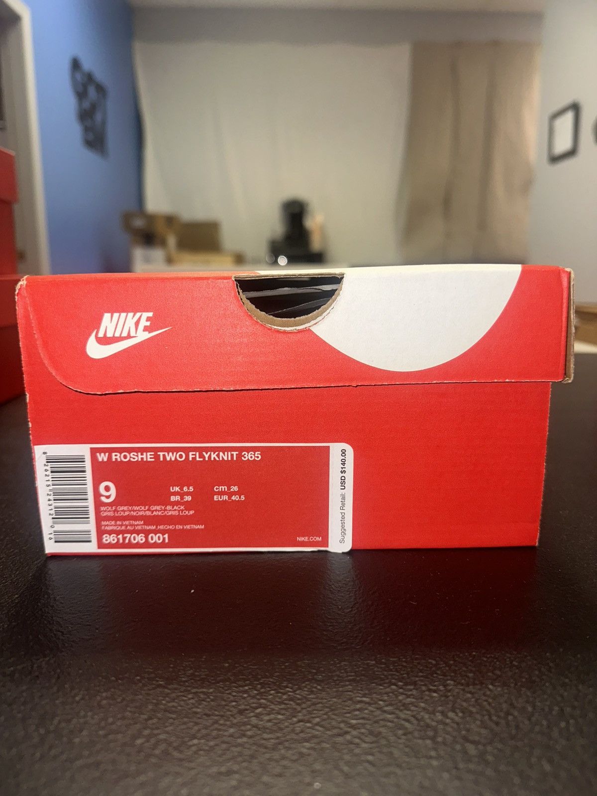 Nike Size 9W (7.5M) - Nike Roshe 2 Flyknit Black- 861706-001 Size US 9 / IT 39 - 7 Thumbnail