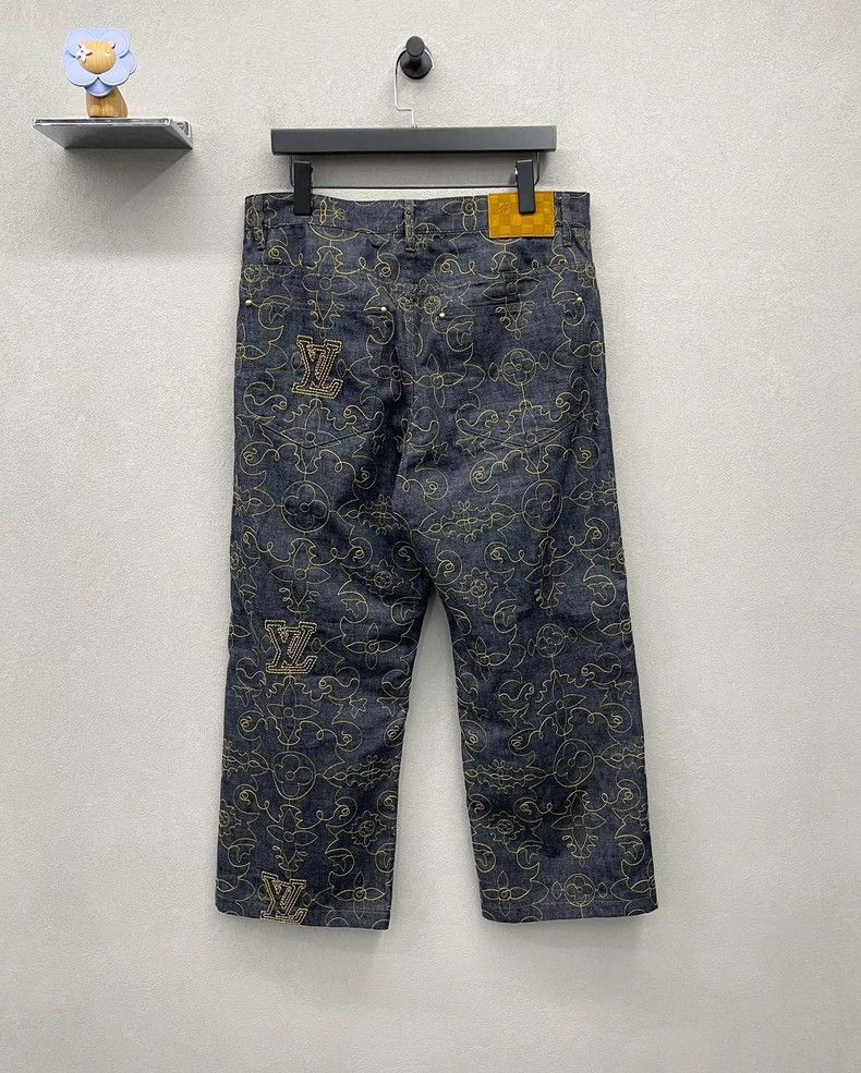 Louis Vuitton Louis Vuitton Timberland Signature Embroidered Jeans Size US 32 / EU 48 - 3 Thumbnail