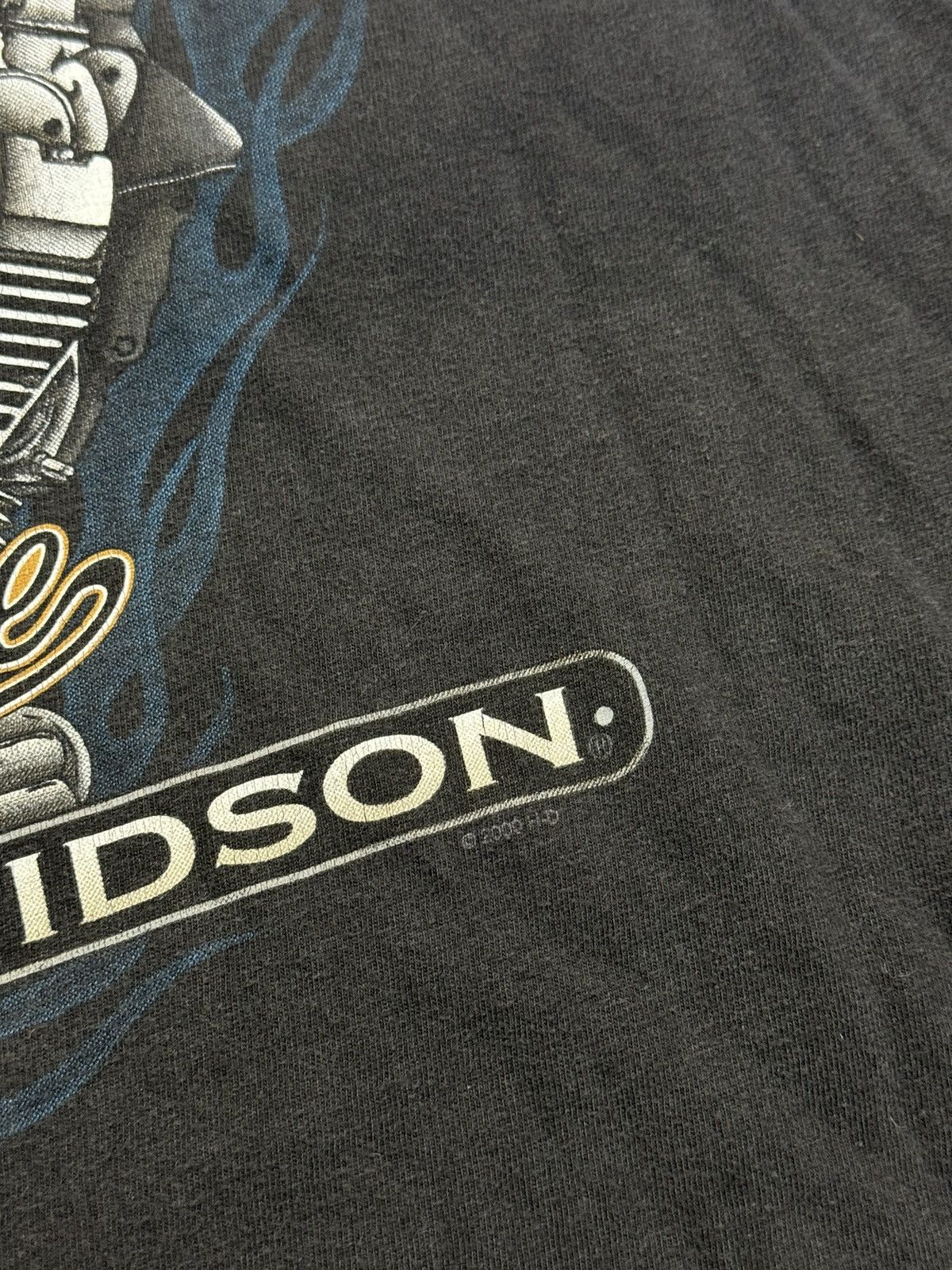 Harley Davidson × Vintage Vintage 2000 Harley Davidson Bauer Millett tee England Size US L / EU 52-54 / 3 - 7 Thumbnail