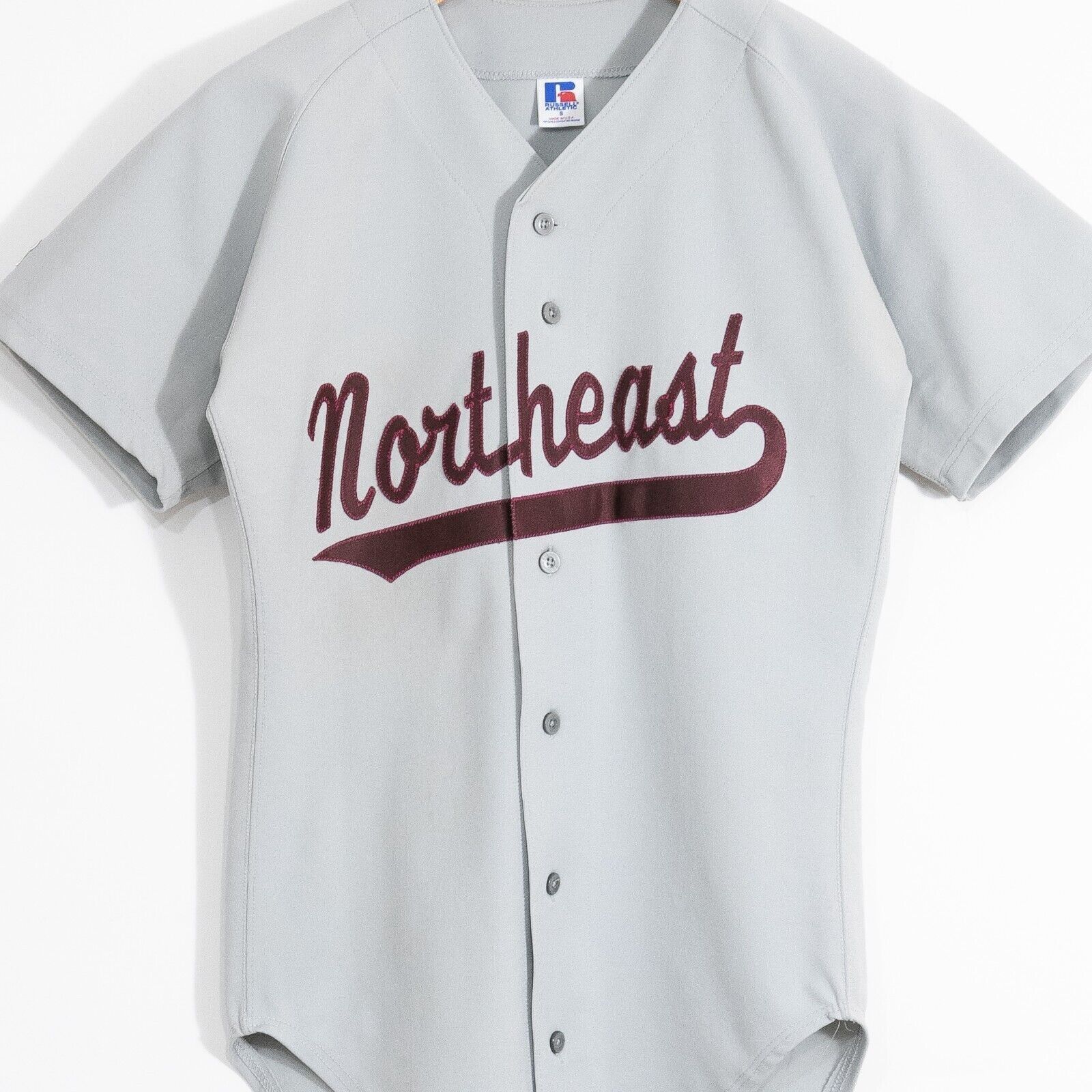 Russell Athletic Vintage 80s Russell Athletic Baseball Jersey S - Collegiate Size US S / EU 44-46 / 1 - 2 Thumbnail