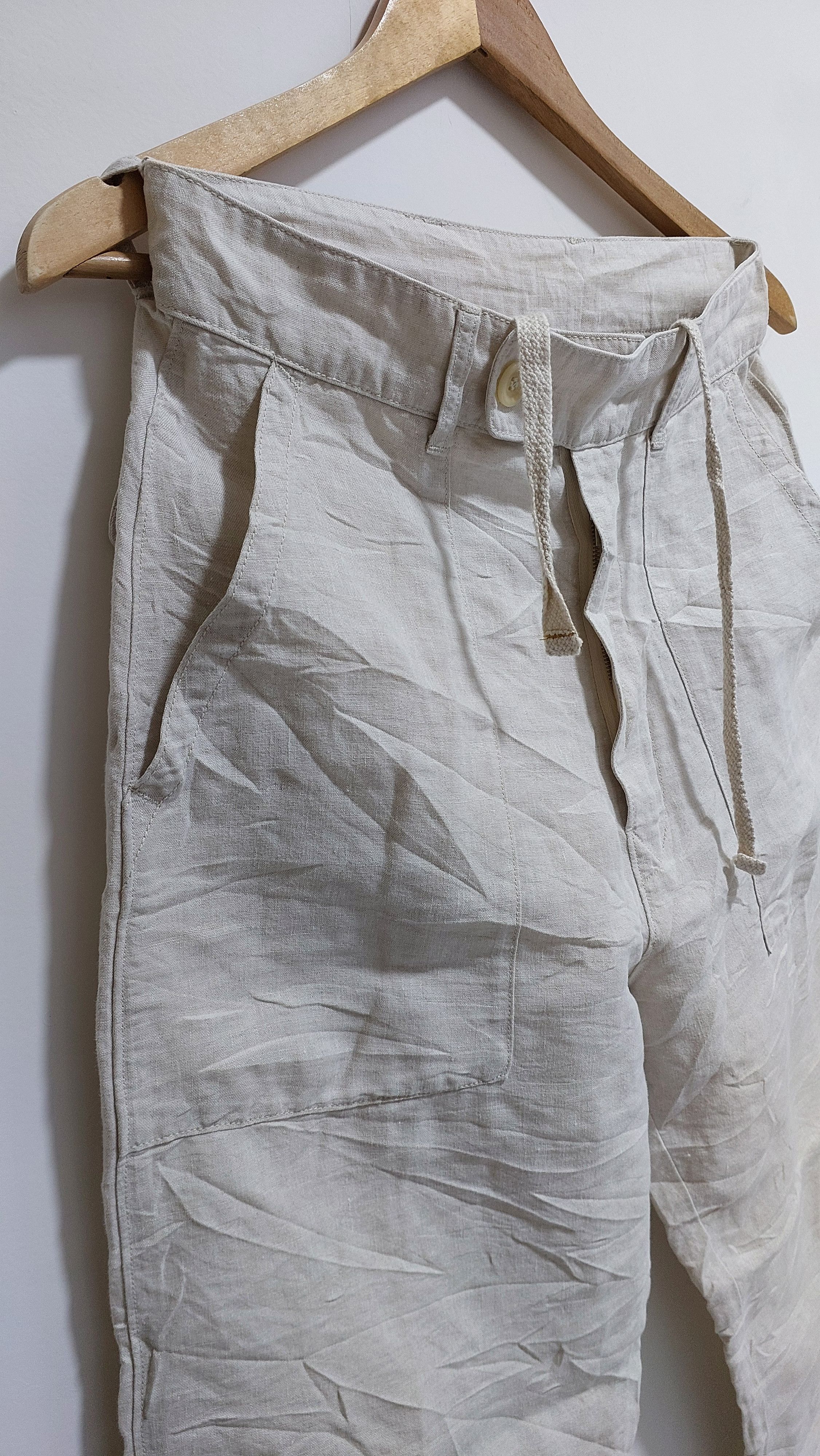 45rpm VINTAGE 45RPM 100% LINEN PANT Size US 28 / EU 44 - 13 Thumbnail