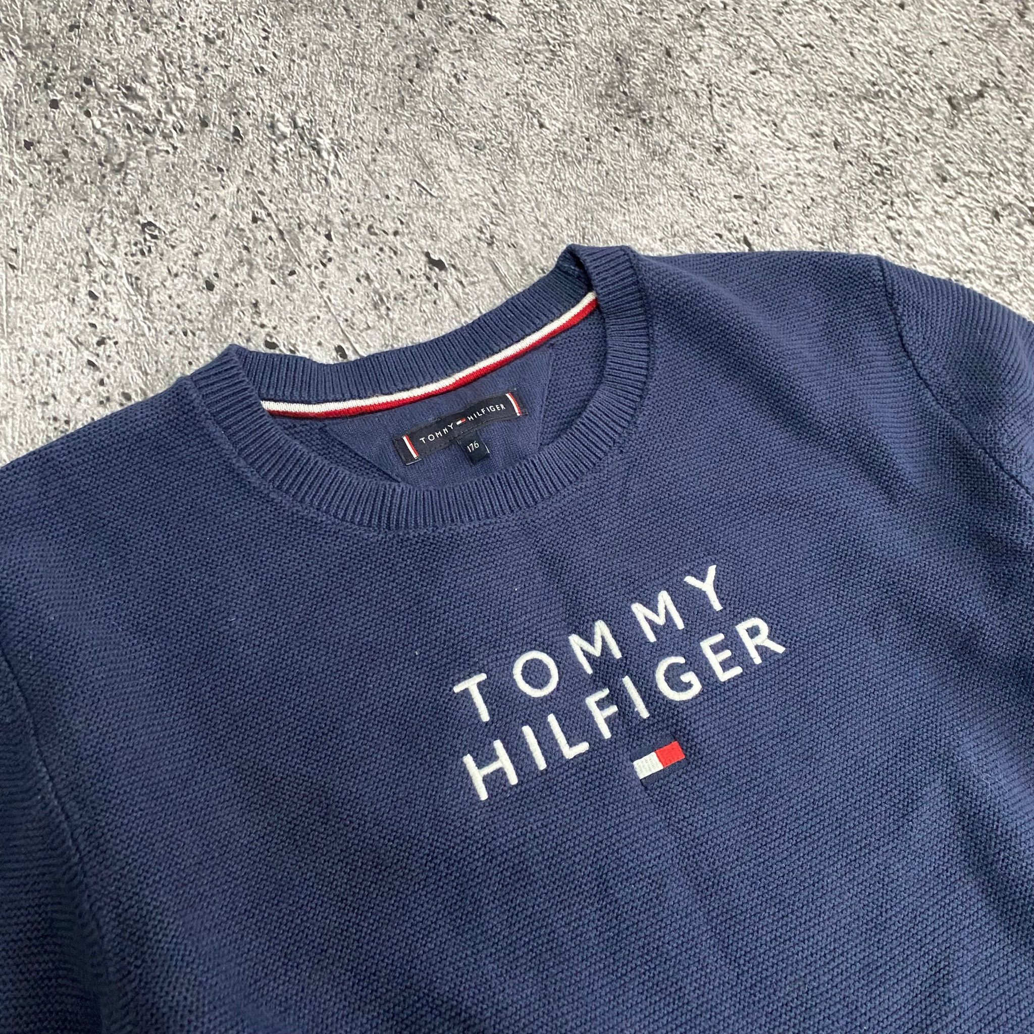 Tommy Hilfiger Vintage Tommy Hilfiger Crewneck Stripped Knit Sweater Size US S / EU 44-46 / 1 - 2 Thumbnail