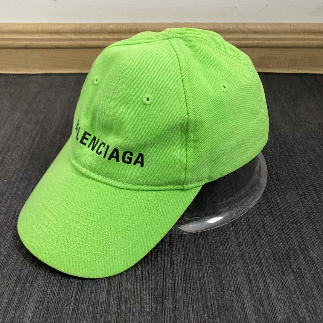 Balenciaga Balenciaga green apple logo baseball cap 2501-Nextarrow Size ONE SIZE - 2 Thumbnail