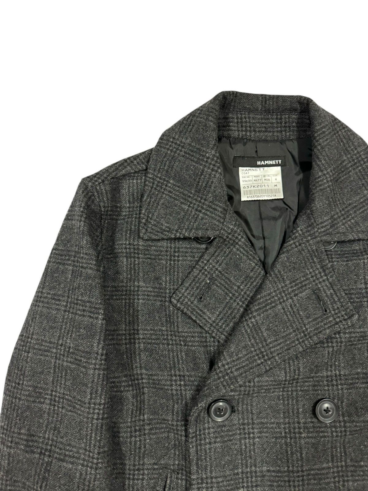Katharine Hamnett London Vtg🔥Katharine Hamnett London Tartan Military Peacoat Size US M / EU 48-50 / 2 - 10 Thumbnail