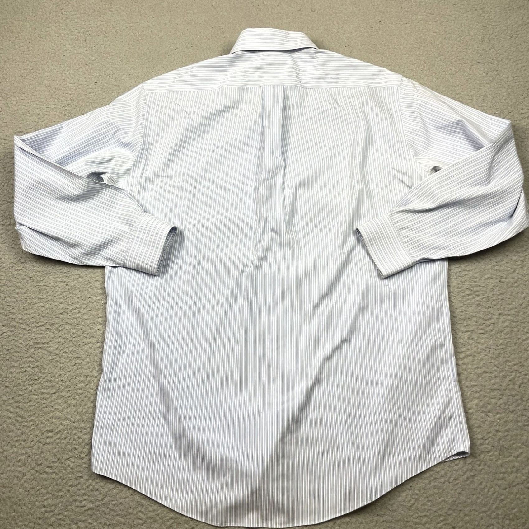 Brooks Brothers VINTAGE Brooks Brothers Shirt Mens 16-33 Blue Traditional Fit No Iron Button-Down Pocket Crewed by Brooks Brothers 346 Size US L / EU 52-54 / 3 - 6 Thumbnail