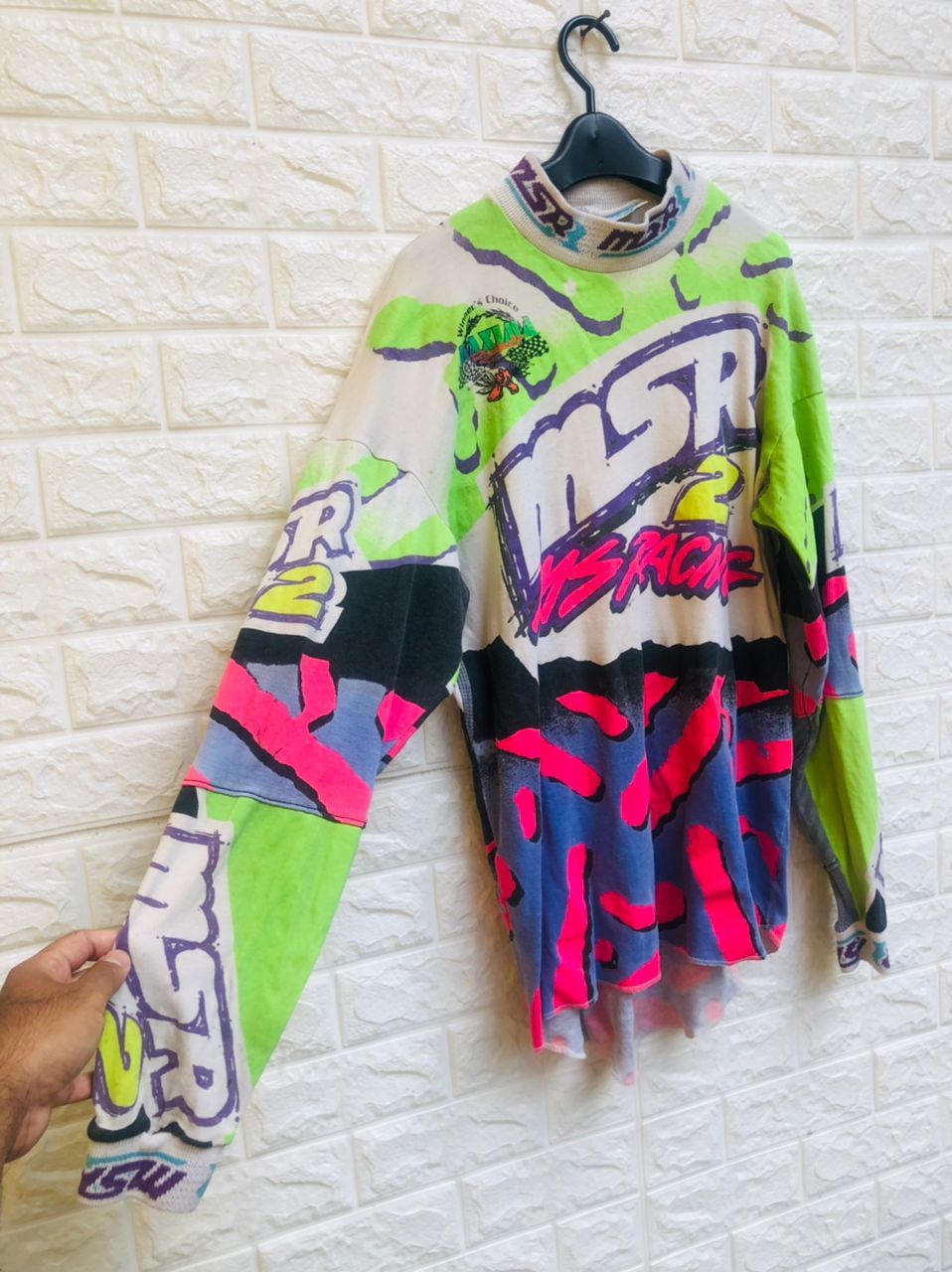 Japanese Brand Vintage MSR Racing Motorsport Designer Fashion Style Size US L / EU 52-54 / 3 - 5 Thumbnail