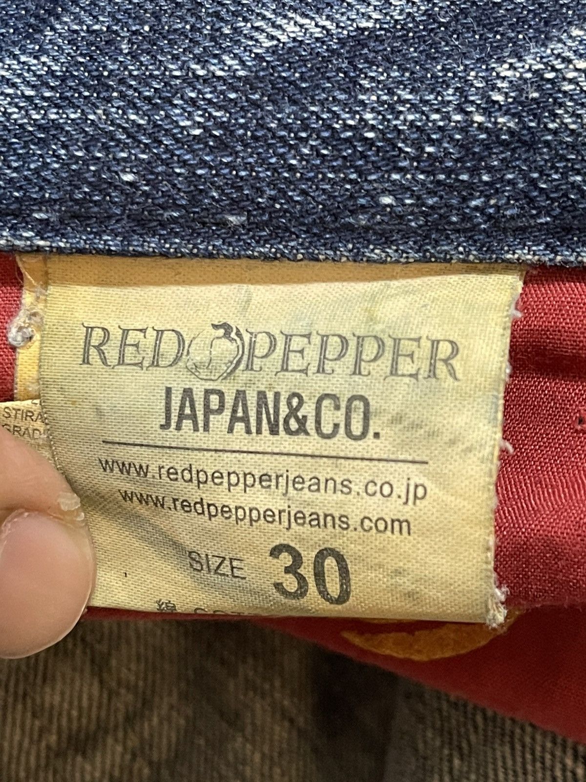 14th Addiction Vintage Japanese Brand Faded Thunder Wash Distressed Jeans Size US 32 / EU 48 - 11 Thumbnail
