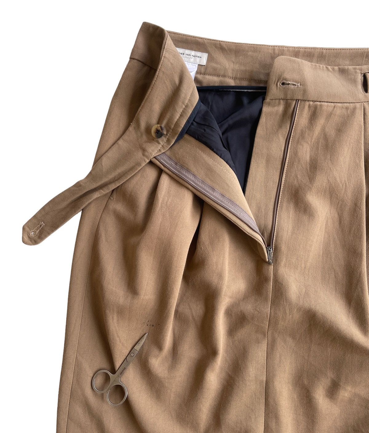 Dries Van Noten Dries Van Noten Cotton Mini Skirt Size 28" / US 6 / IT 42 - 5 Thumbnail
