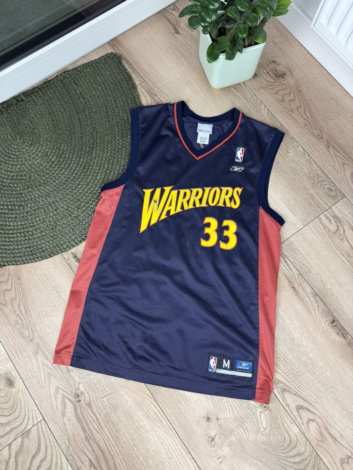 NBA × Reebok × Vintage Vintage Golden State Warriors Jersey Reebok NBA Jamison #33 Size US M / EU 48-50 / 2 - 1 Thumbnail