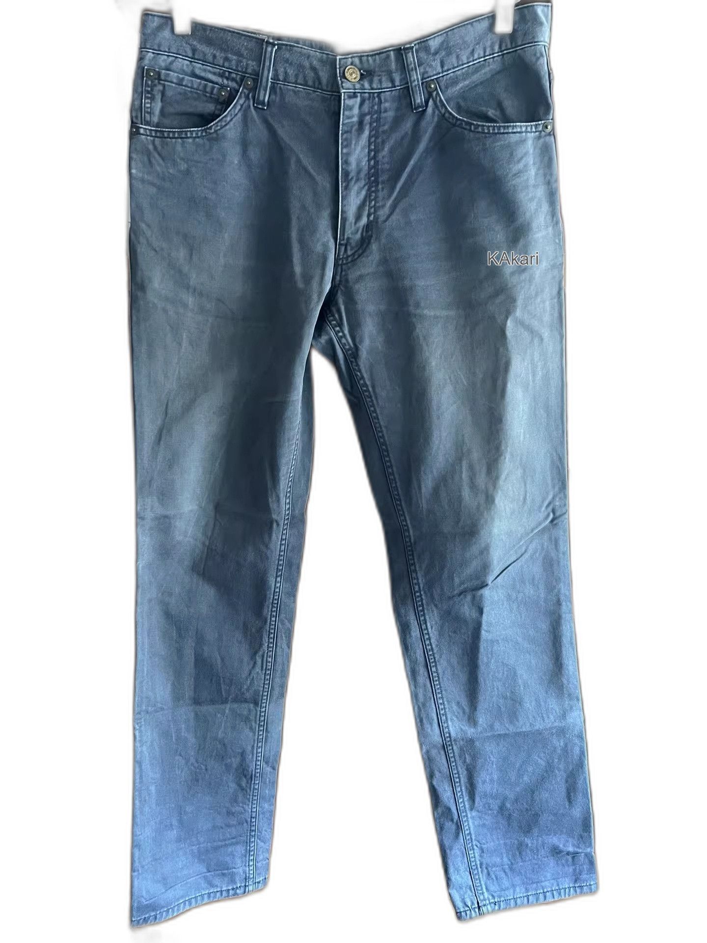 Visvim visvim 2012 Gray Five-Pocket Casual Pants Size US 26 / EU 42 - 1 Thumbnail