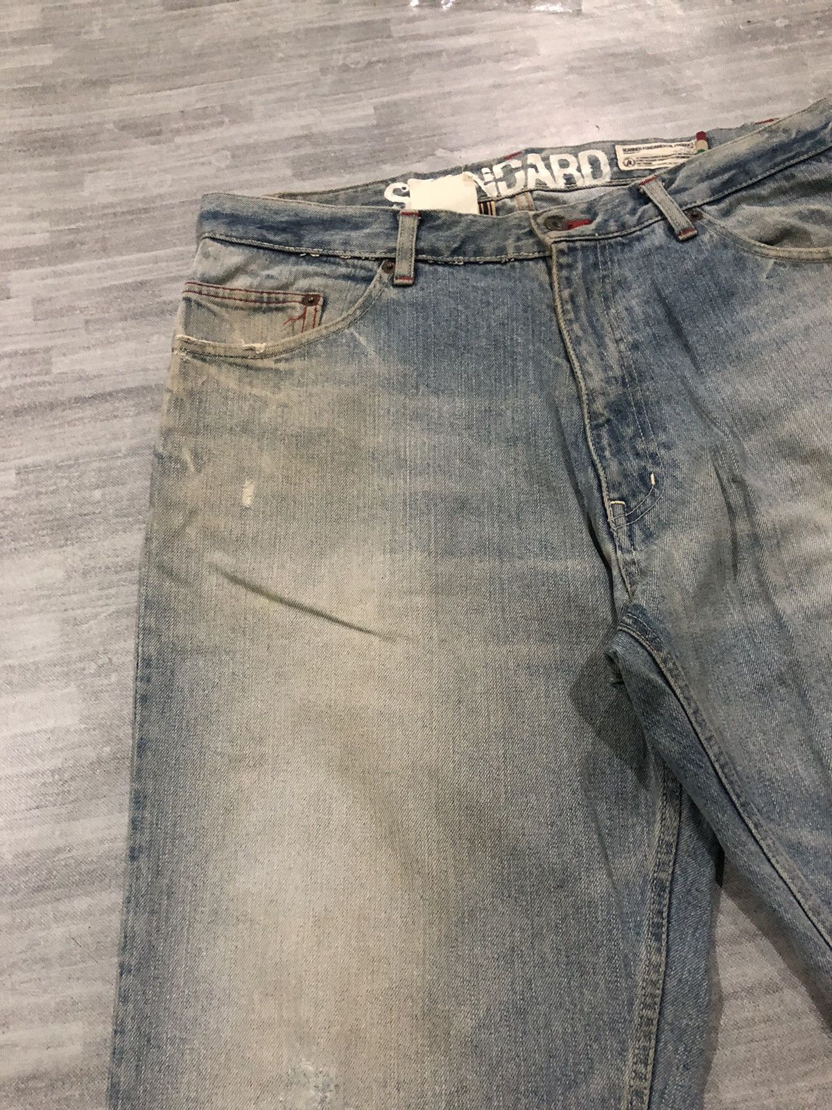 FDMTL × Vintage Vintage Scanner Fundamental Flare Jeans Disteressed Size US 35 - 4 Thumbnail