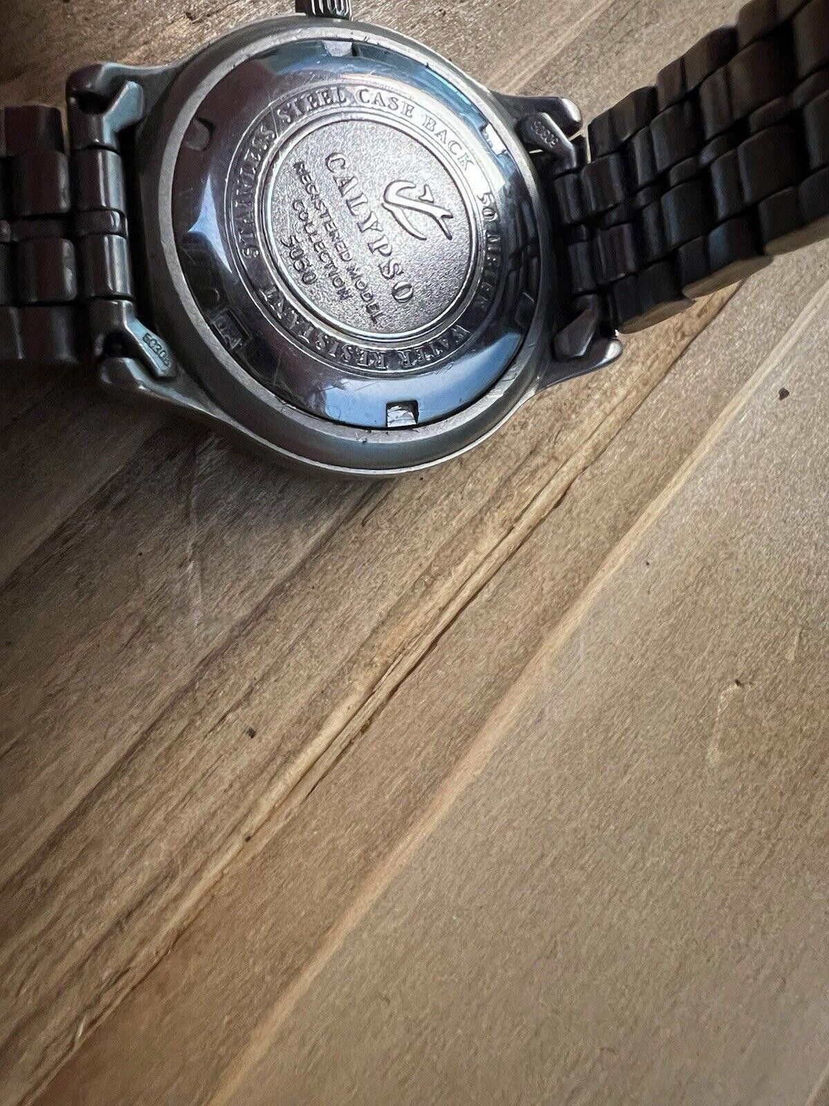 Designer Calypso Model Collection 5030 GMT New Battery Size ONE SIZE - 7 Thumbnail