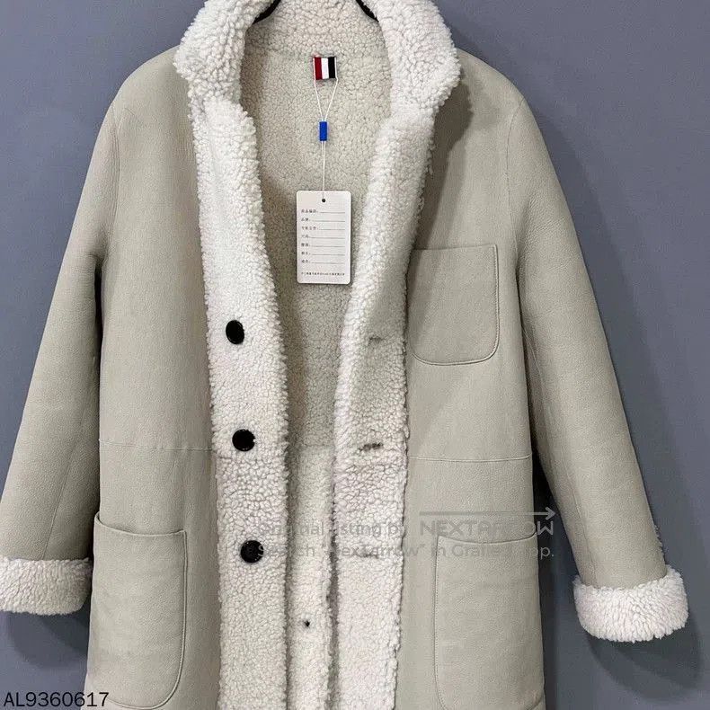 Thom Browne Reversible Shearling Coat by Thom Browne . Size US M / EU 48-50 / 2 - 2 Thumbnail