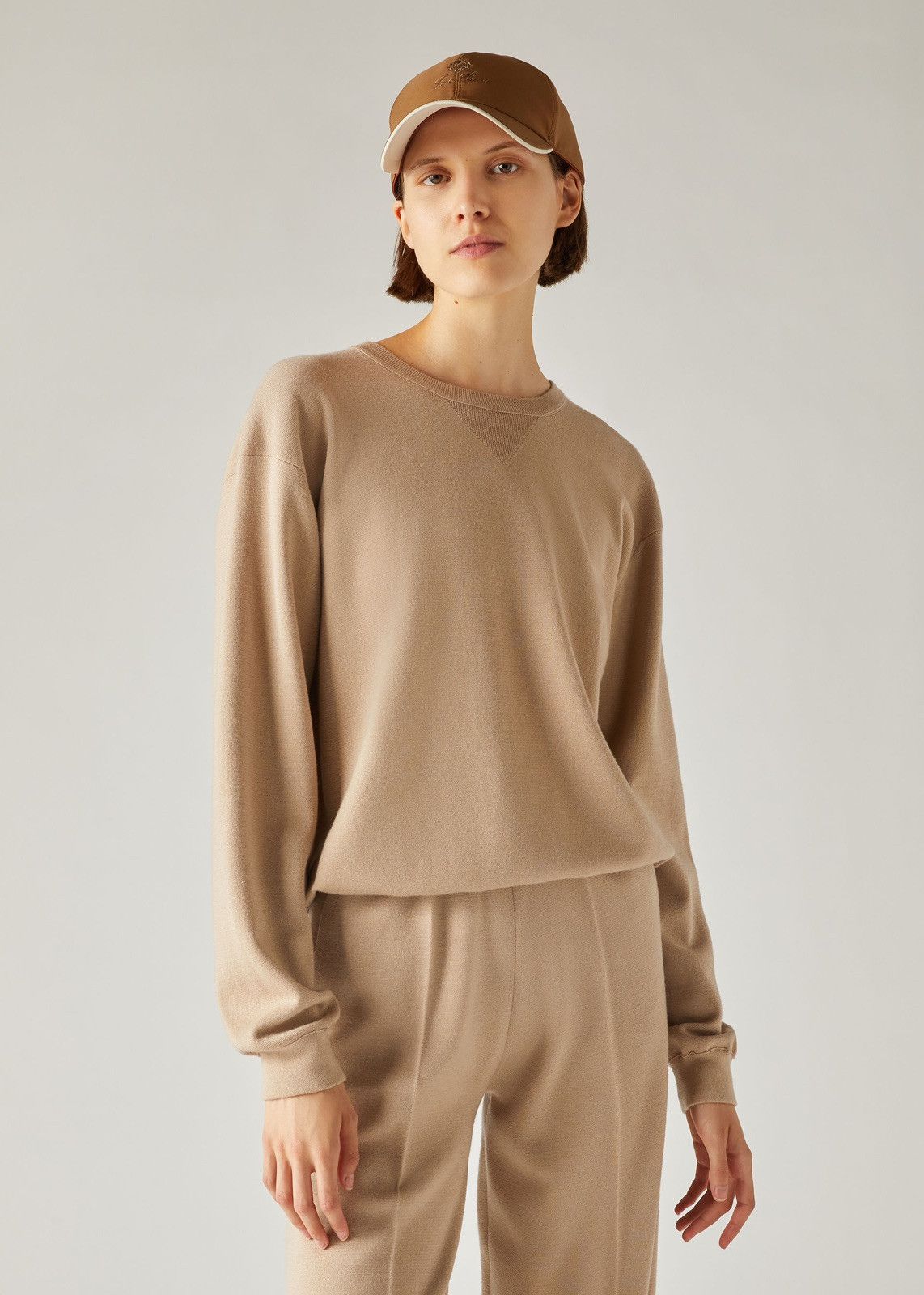 Loro Piana o1srvl11e0424 Sweatshirt in Brown Size S / US 4 / IT 40 - 3 Thumbnail