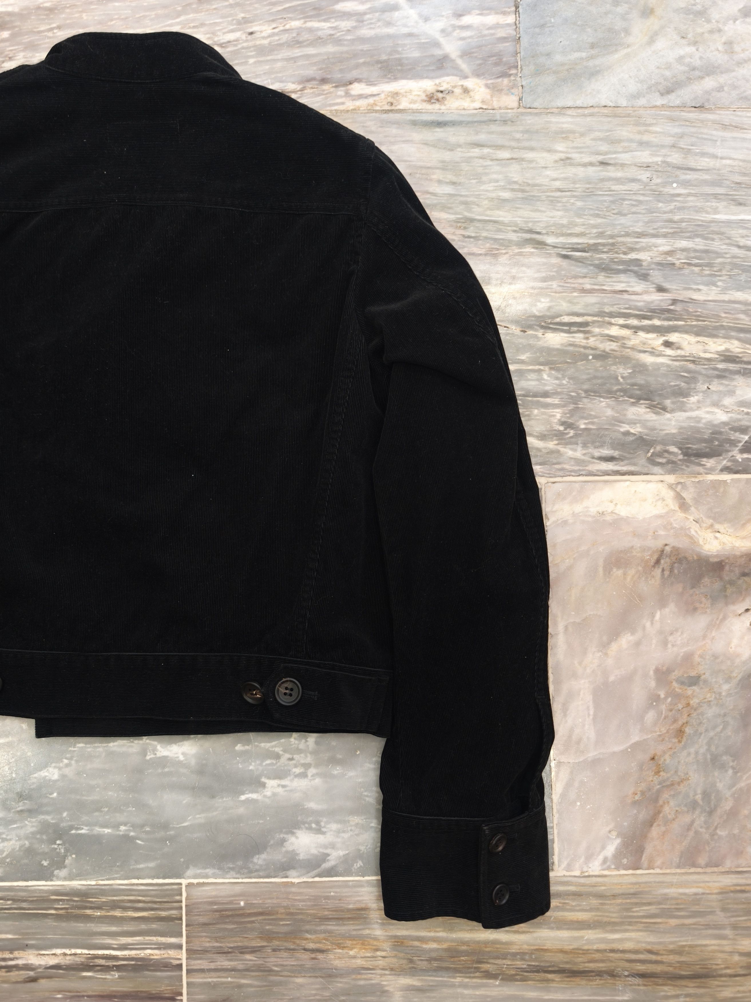 Y's Archive Y's - Yohji Yamamoto Corduroy Biker Jacket Size US M / EU 48-50 / 2 - 8 Thumbnail