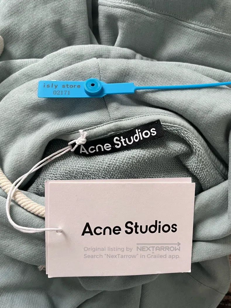 Acne Studios Acne Studios Face expression long-sleeve hooded athletic s Size US XS / EU 42 / 0 - 5 Thumbnail