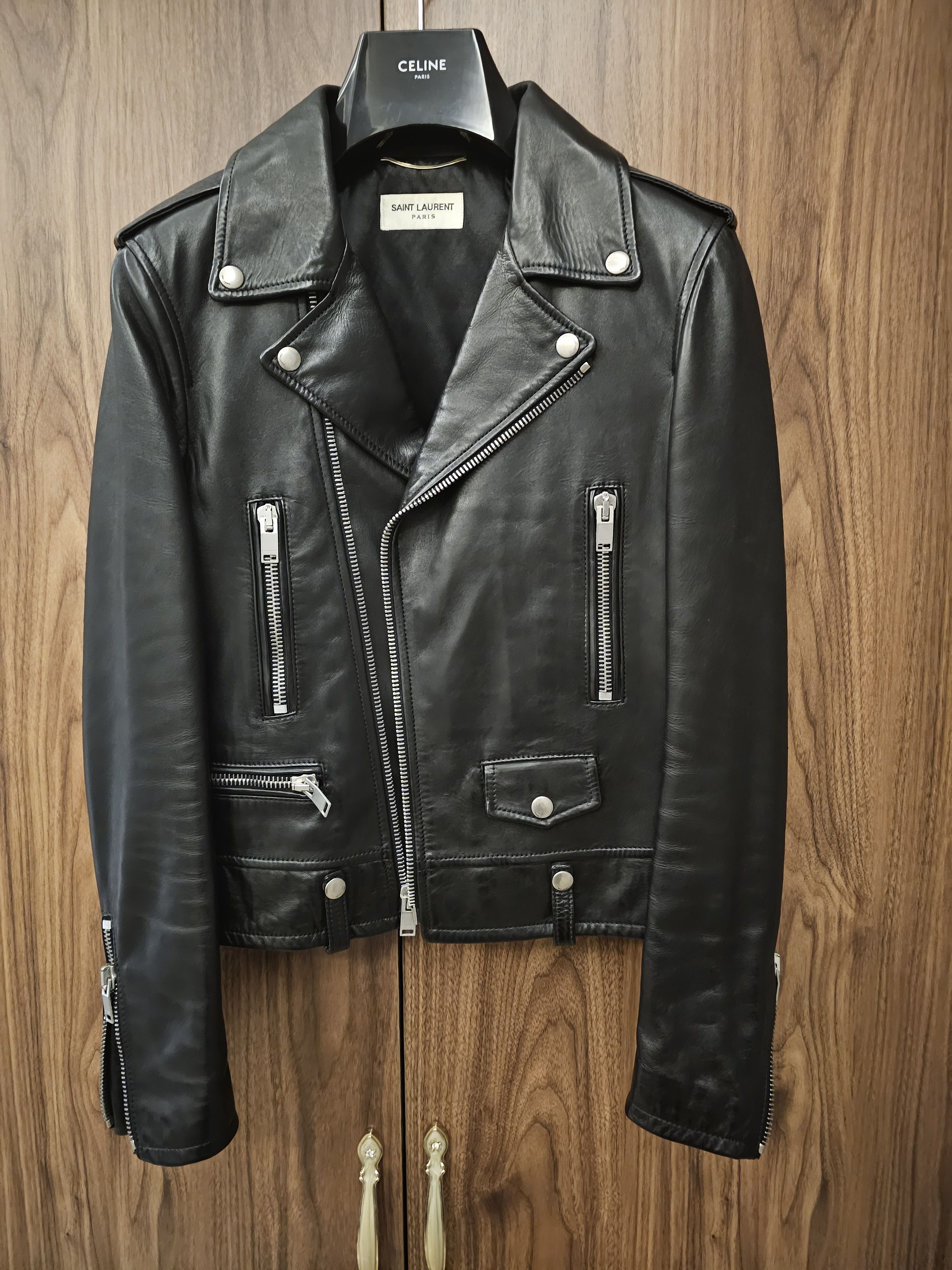 Saint Laurent Paris Saint laurent l01 leather jacket final price | Grailed