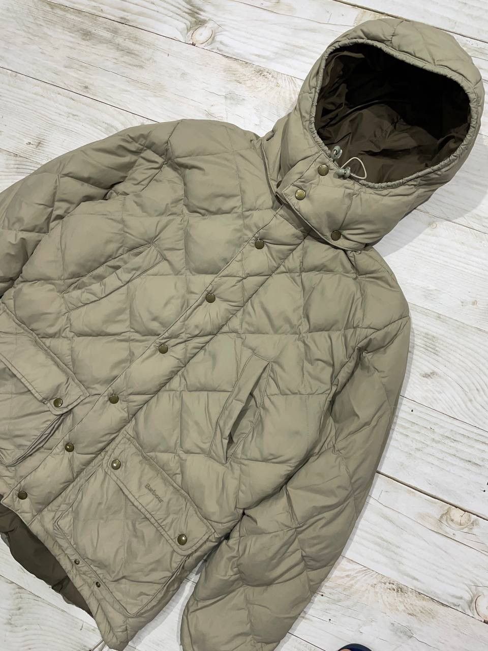 Barbour Vintage Barbour Down Explorer Jacket Quilted Puffer Hooded Size US M / EU 48-50 / 2 - 3 Thumbnail