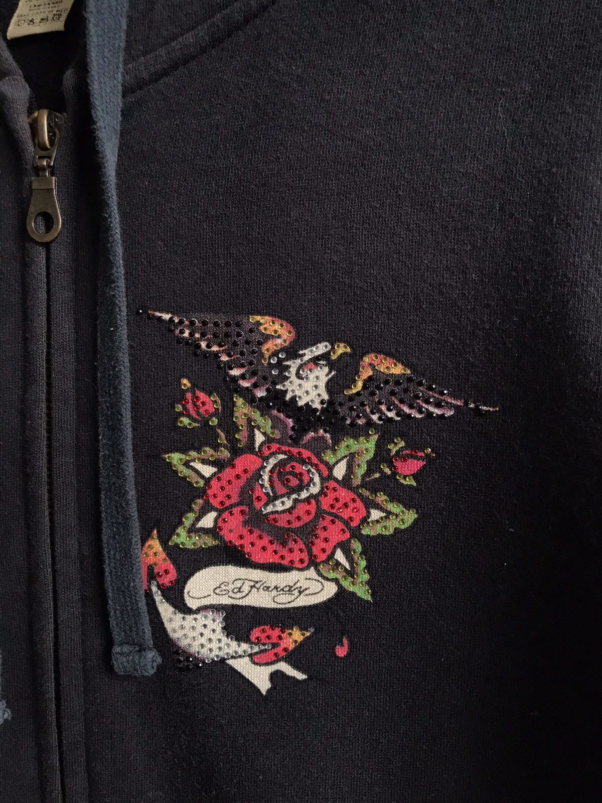 Designer × Ed Hardy 🔥 🔥 OFFER ME NOW ‼️ Rare Ed Hardy Skull Fullzip Hoodie Size US M / EU 48-50 / 2 - 11 Thumbnail