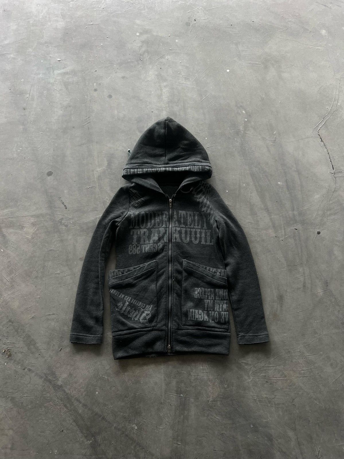 Japanese Brand Y2K Angel Cross Zipper Hoodie Size S / US 4 / IT 40 - 2 Thumbnail