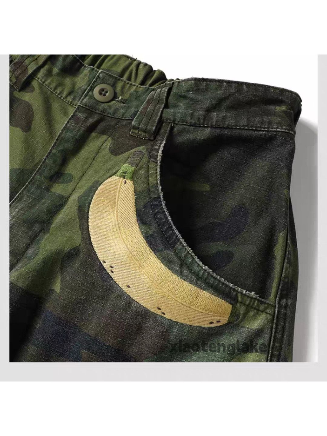 Vintage xz utility military outdoor tactical wide Leg cargo pants Size US 36 / EU 52 - 2 Thumbnail