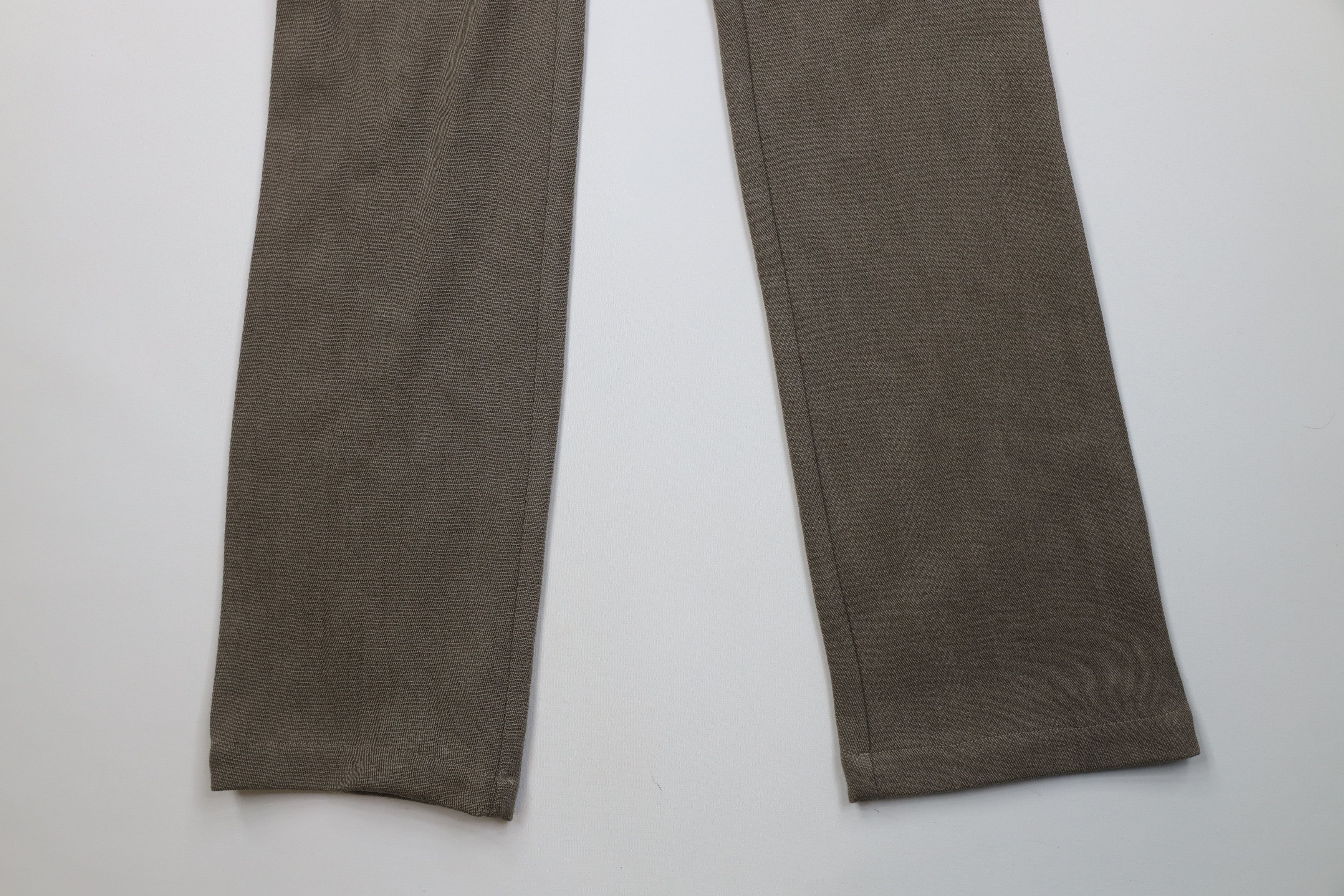 Gustin Gustin Whipcord Button Fly Straight Leg Chino Pants Beige Size US 33 - 4 Thumbnail