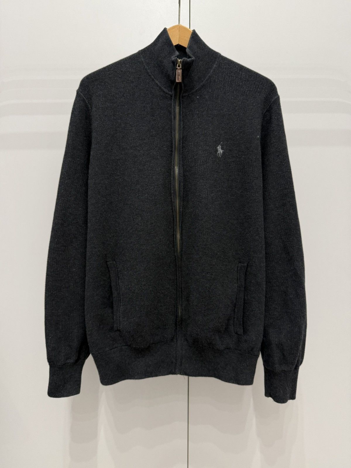 Polo Ralph Lauren Pima Cotton Zip Up Cardigan Sweater