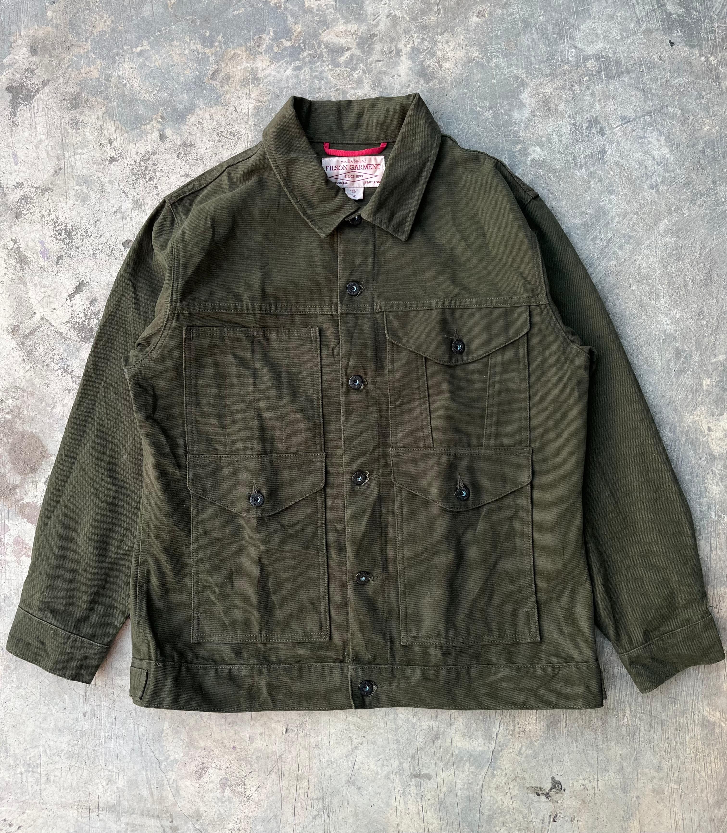 Filson Filson Trucker Duck Canvas Jacket Size US XL / EU 56 / 4 - 2 Thumbnail