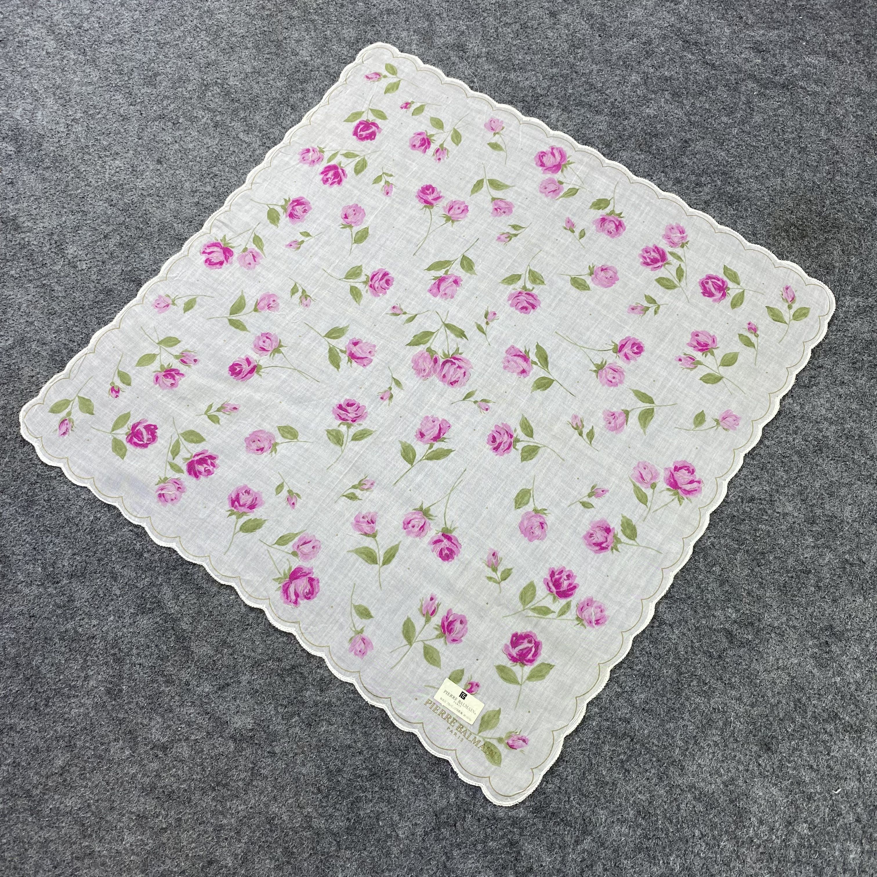 Pierre Balmain Pierre Balmain Handkerchief / Bandana / Neckerchief-B1378 Size ONE SIZE - 4 Thumbnail