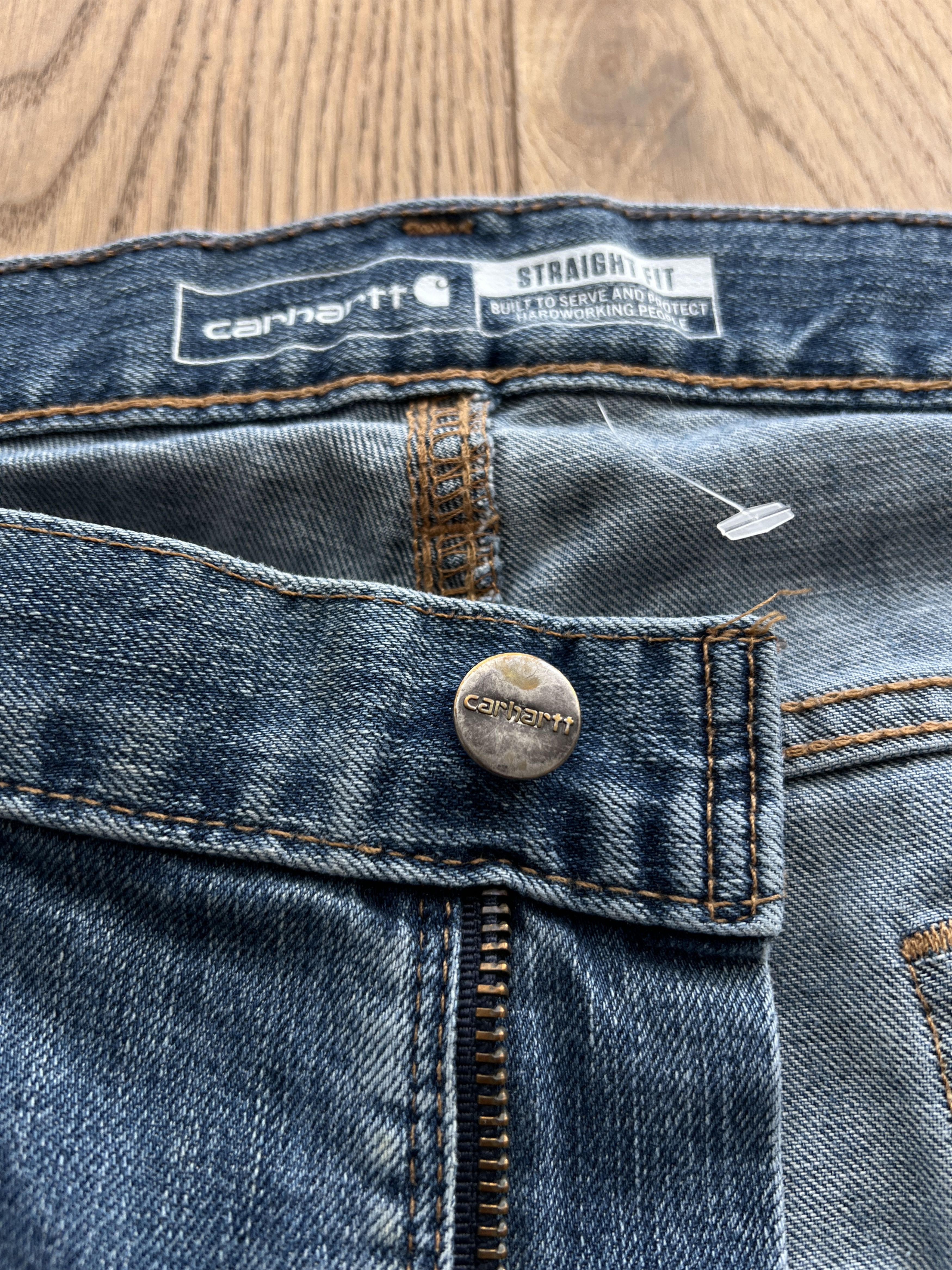 Carhartt Carhartt workwear vintage 2000s Rugged Flex retro denim jean Size US 36 / EU 52 - 19 Thumbnail