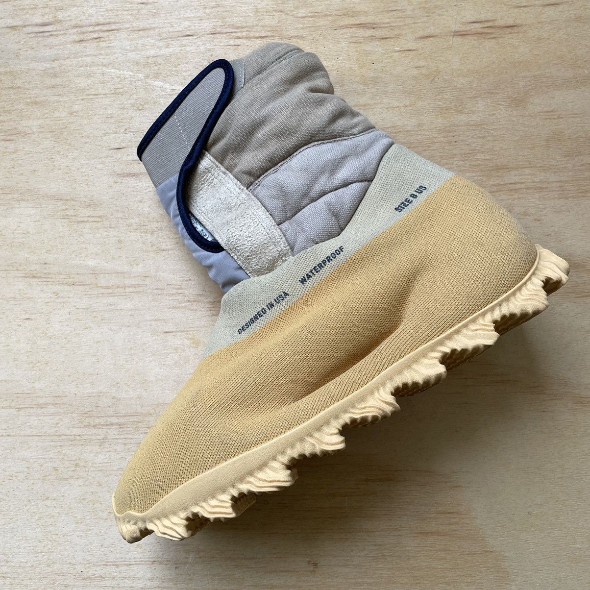 Adidas Yeezy Knit Runner Boot 'Sulfur' Size US 8 / EU 41 - 4 Thumbnail