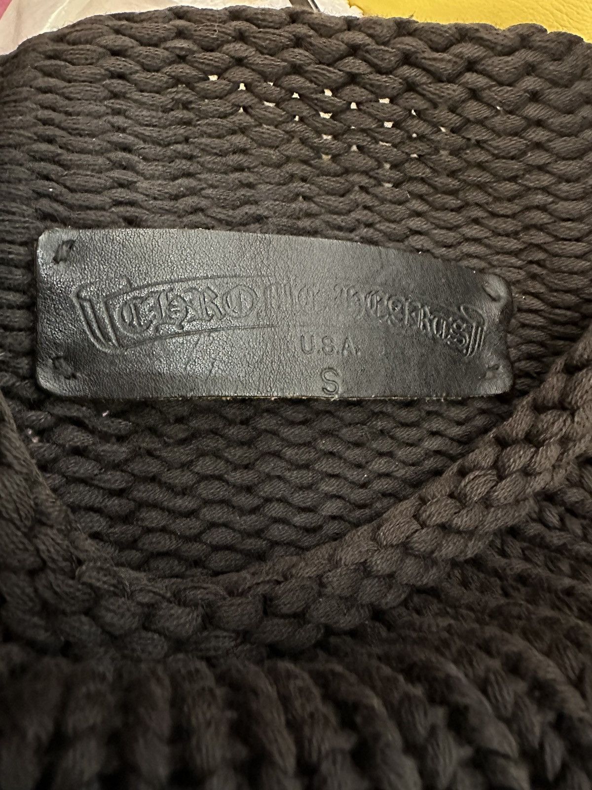 Chrome Hearts VINTAGE 1-1 KNITTED CHROME HEARTS SWEATER Size US M / EU 48-50 / 2 - 4 Thumbnail