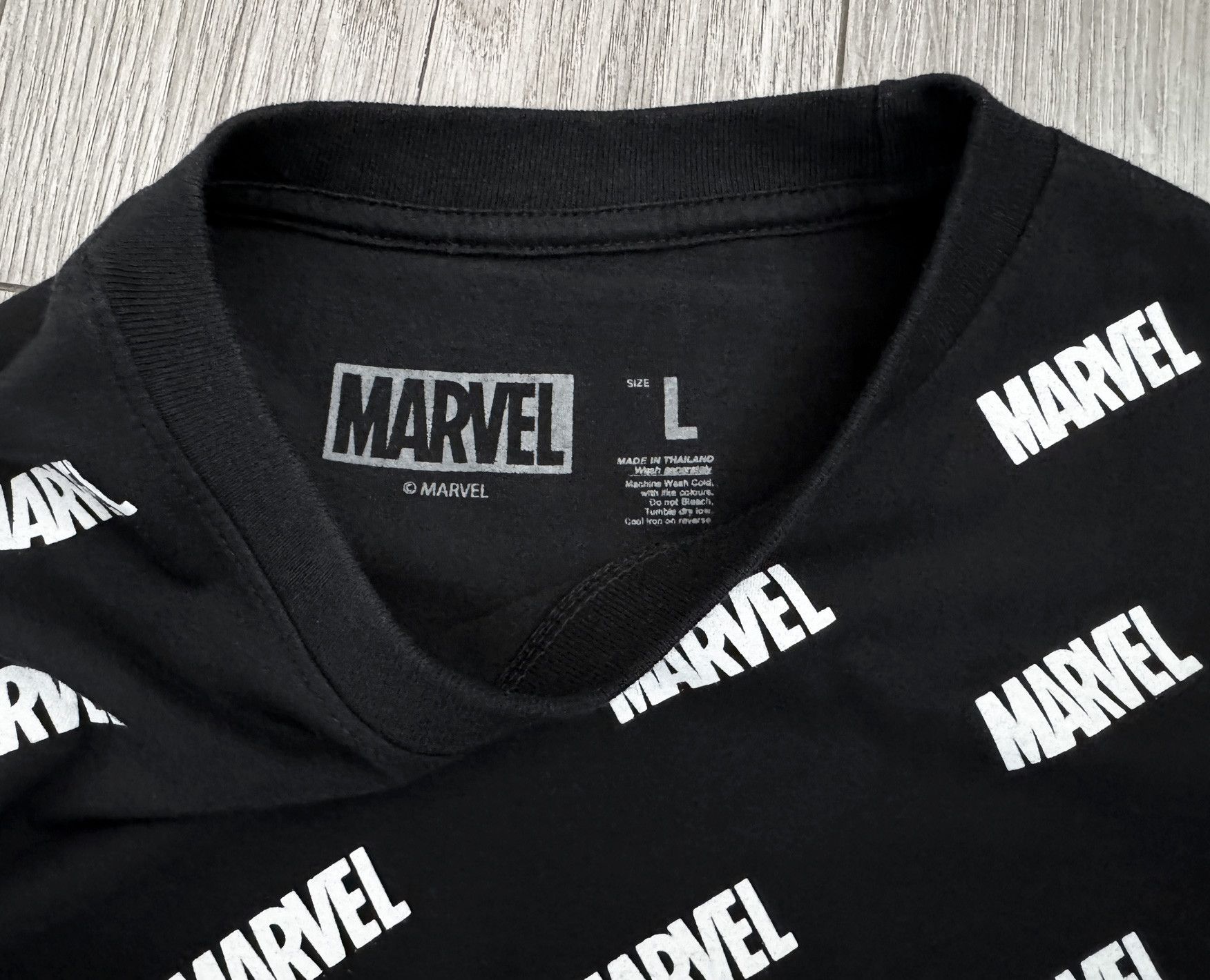 Marvel Comics MARVEL Limited Edition Logo Repeat Tee from Japan Size US L / EU 52-54 / 3 - 7 Thumbnail
