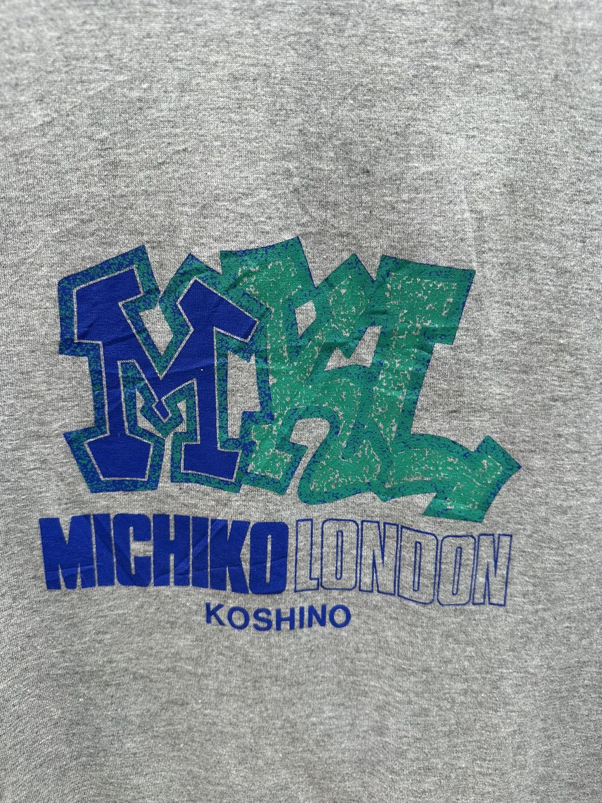 Michiko Koshino London × Vintage Vintage 80s Michiko Koshino London Tee A88 Size US L / EU 52-54 / 3 - 2 Thumbnail