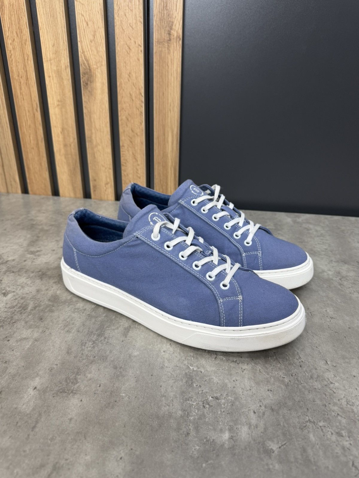 Boggi Boggi Milano Blue Sneaker’s Men’s Size 44 Size US 10.5 / EU 43-44 - 3 Thumbnail
