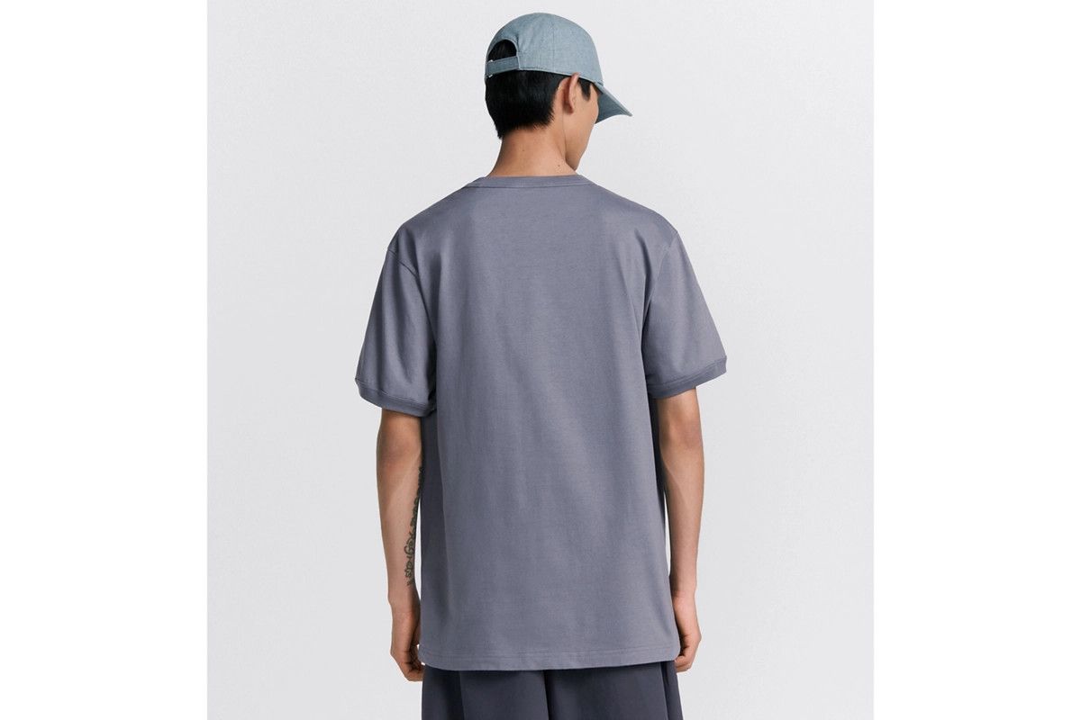 Dior o1bcso1str0226 Relaxed-Fit T-Shirt in Grey Size US XL / EU 56 / 4 - 5 Thumbnail