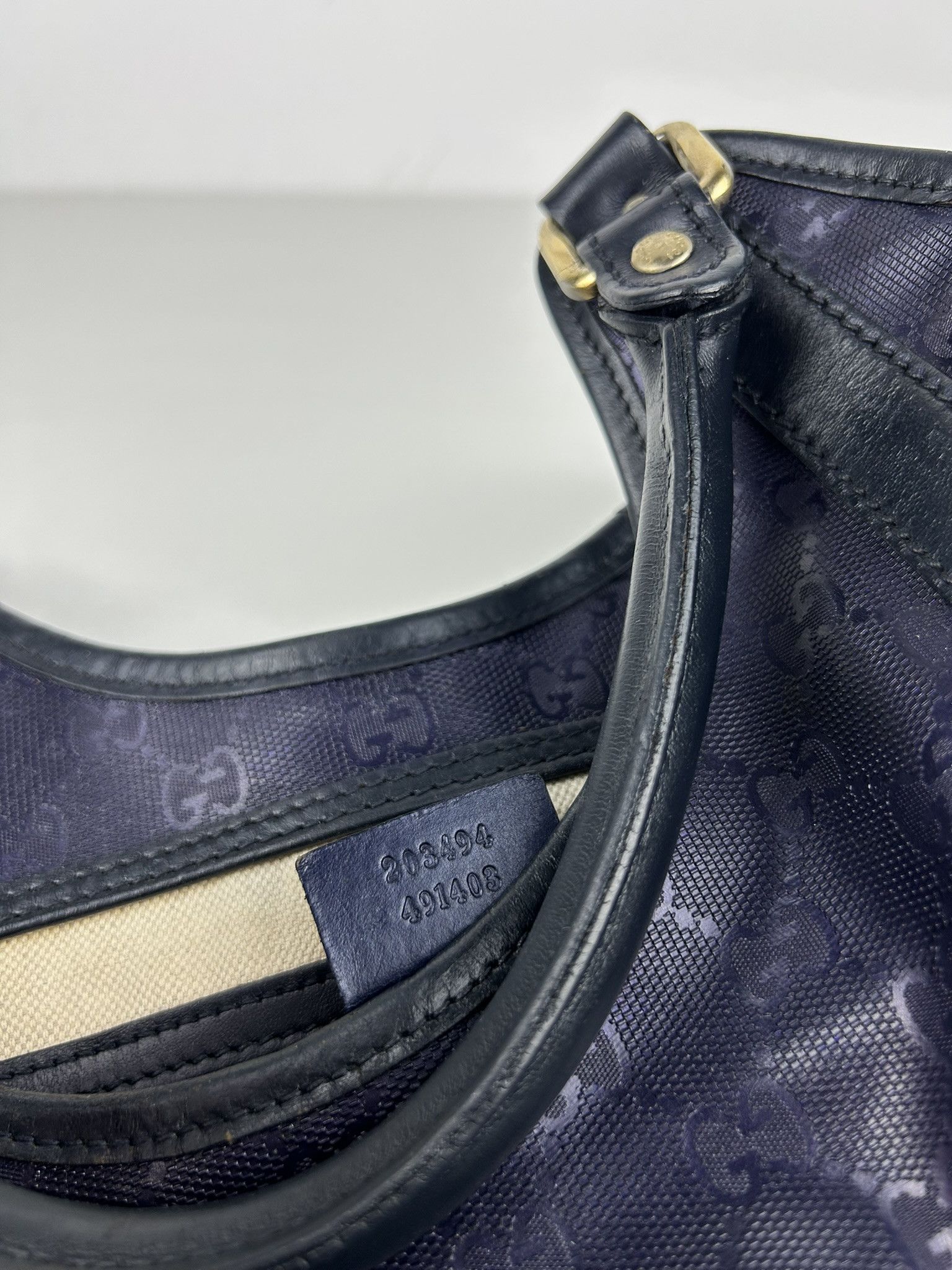 Gucci Gucci Jackie gg monogram coated canvas handbag Size ONE SIZE - 20 Thumbnail
