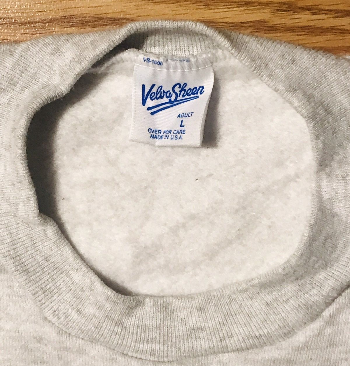 Velva Sheen Velva Sheen Crew Neck Sweatshirt Mens L Blank Size US L / EU 52-54 / 3 - 3 Thumbnail