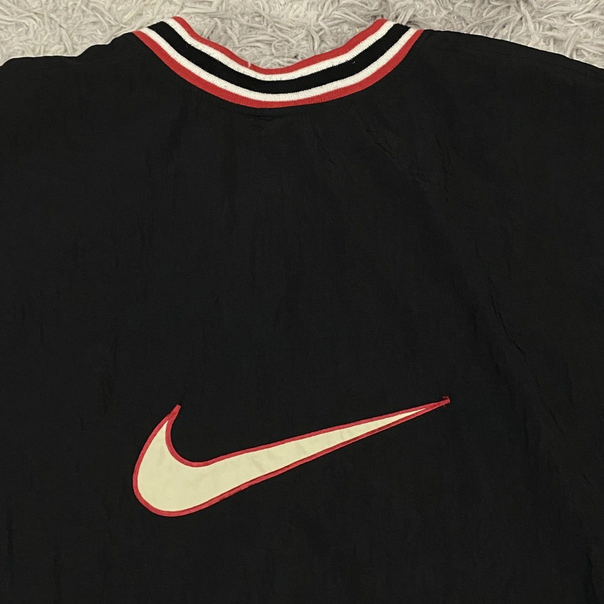 Nike Vintage light jacket nike v neck pullover Size US XL / EU 56 / 4 - 4 Thumbnail