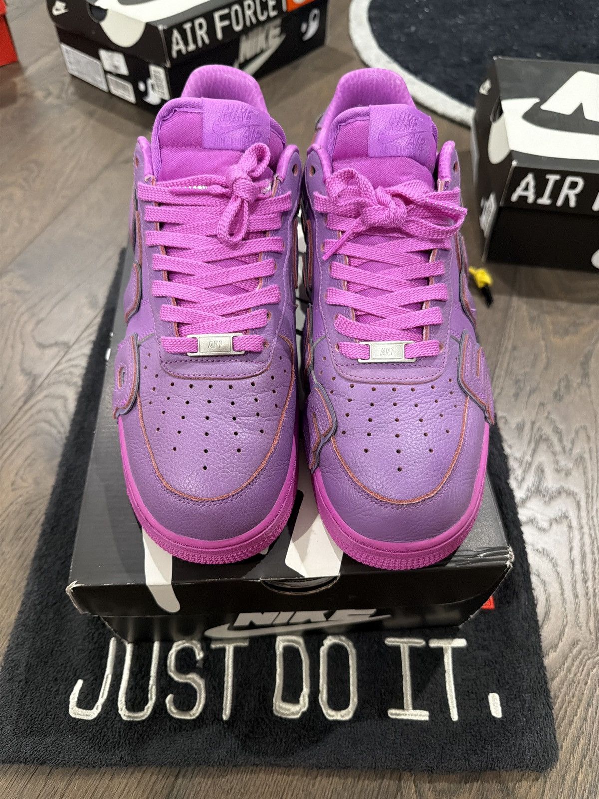 Cactus Plant Flea Market × Nike Cactus Plant Flea Market Nike Air Force 1 Fuschia Size 10.5 Size US 10.5 / EU 43-44 - 4 Thumbnail