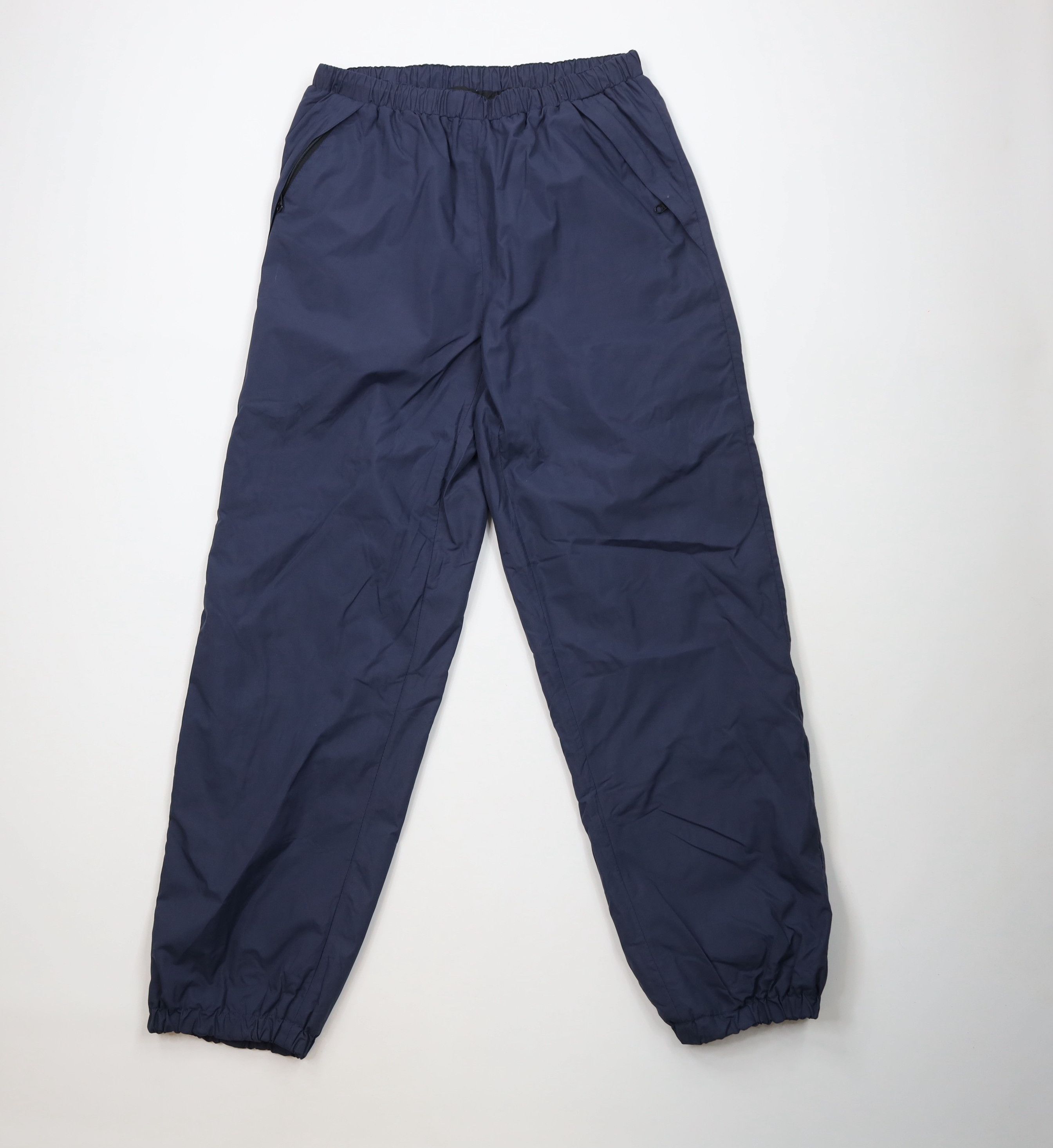 Vintage Vintage 90s Streetwear Waterproof Rain Joggers Pants Blue Size US 34 / EU 50 - 1 Thumbnail