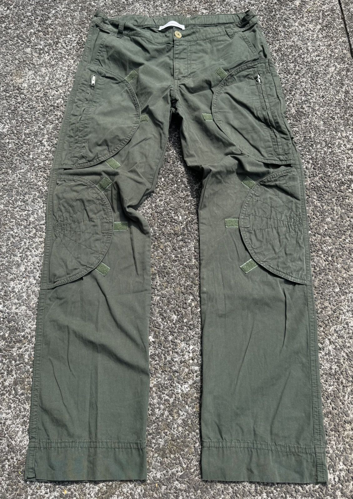 Walter Van Beirendonck Walter Van Beirendonck 2015 Cargo Velcro trouser Size US 34 / EU 50 - 1 Thumbnail