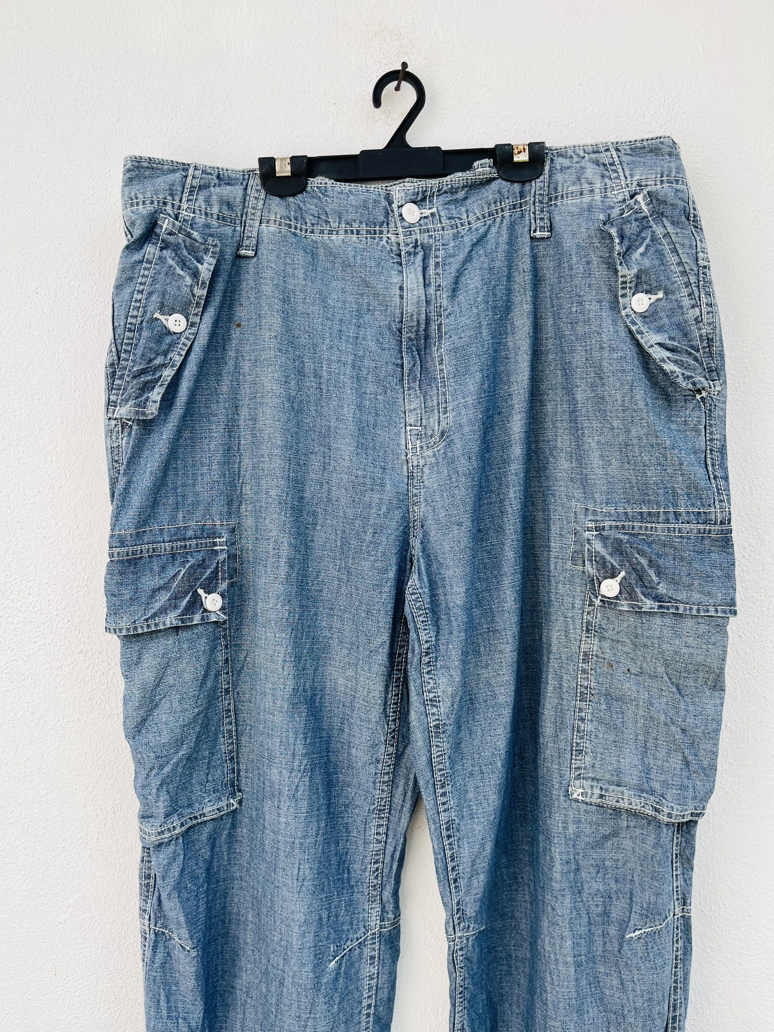 Japanese Brand × Nautica Vintage Nautica Cargo Designer Streetwear Fashion Style Size US 39 - 3 Thumbnail