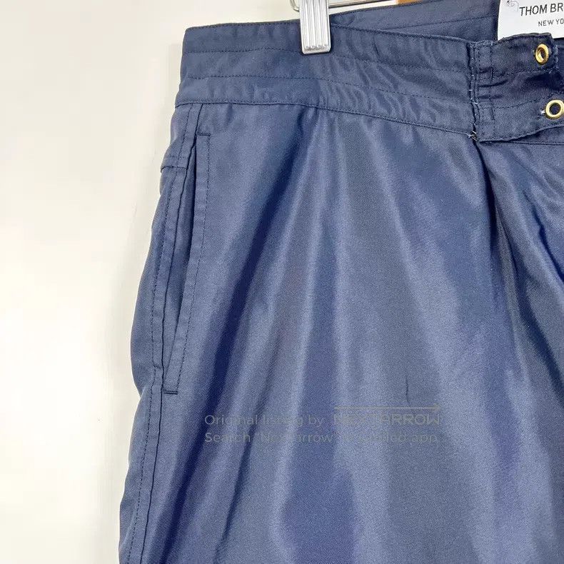 Thom Browne Thom Browne size 3 Navy Nylon Striped Shorts Size US 28 / EU 44 - 5 Thumbnail